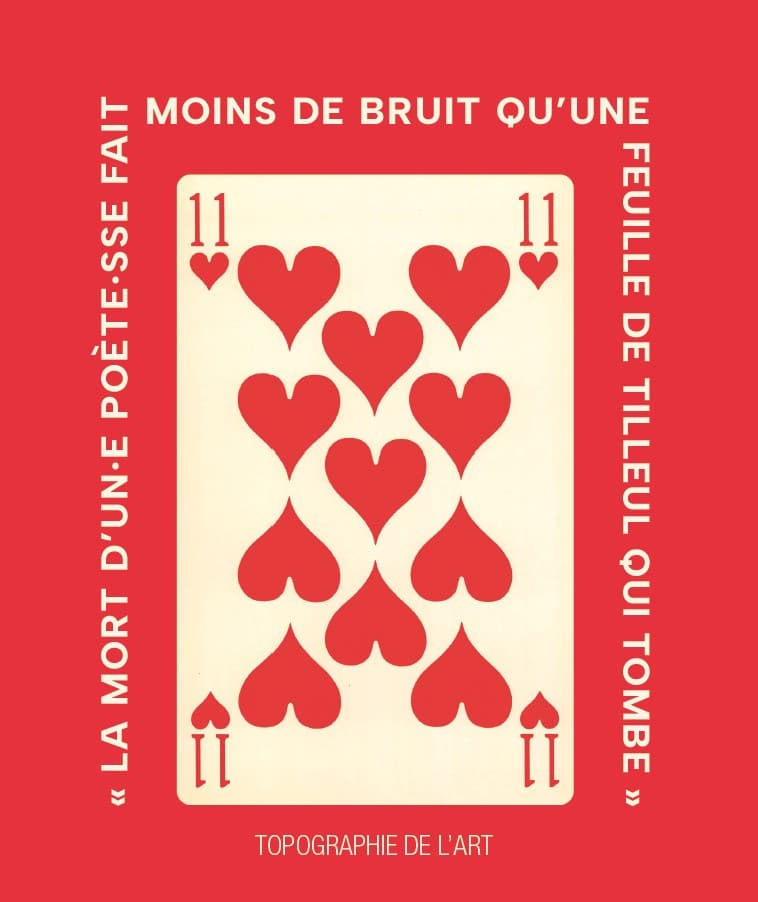 «La mort d’un·e poète·sse fait moins de bruit qu’une feuille de tilleul qui tombe»